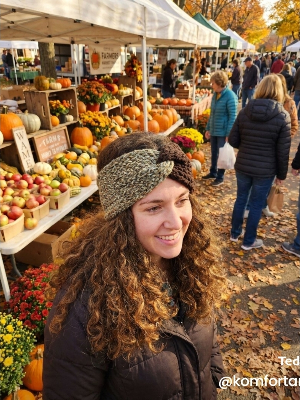 Hand Crafted Knit Twist Headband